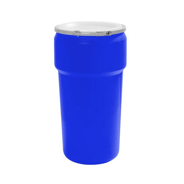 20-Gallon Lab Pack Blue Metal Lever-Lock